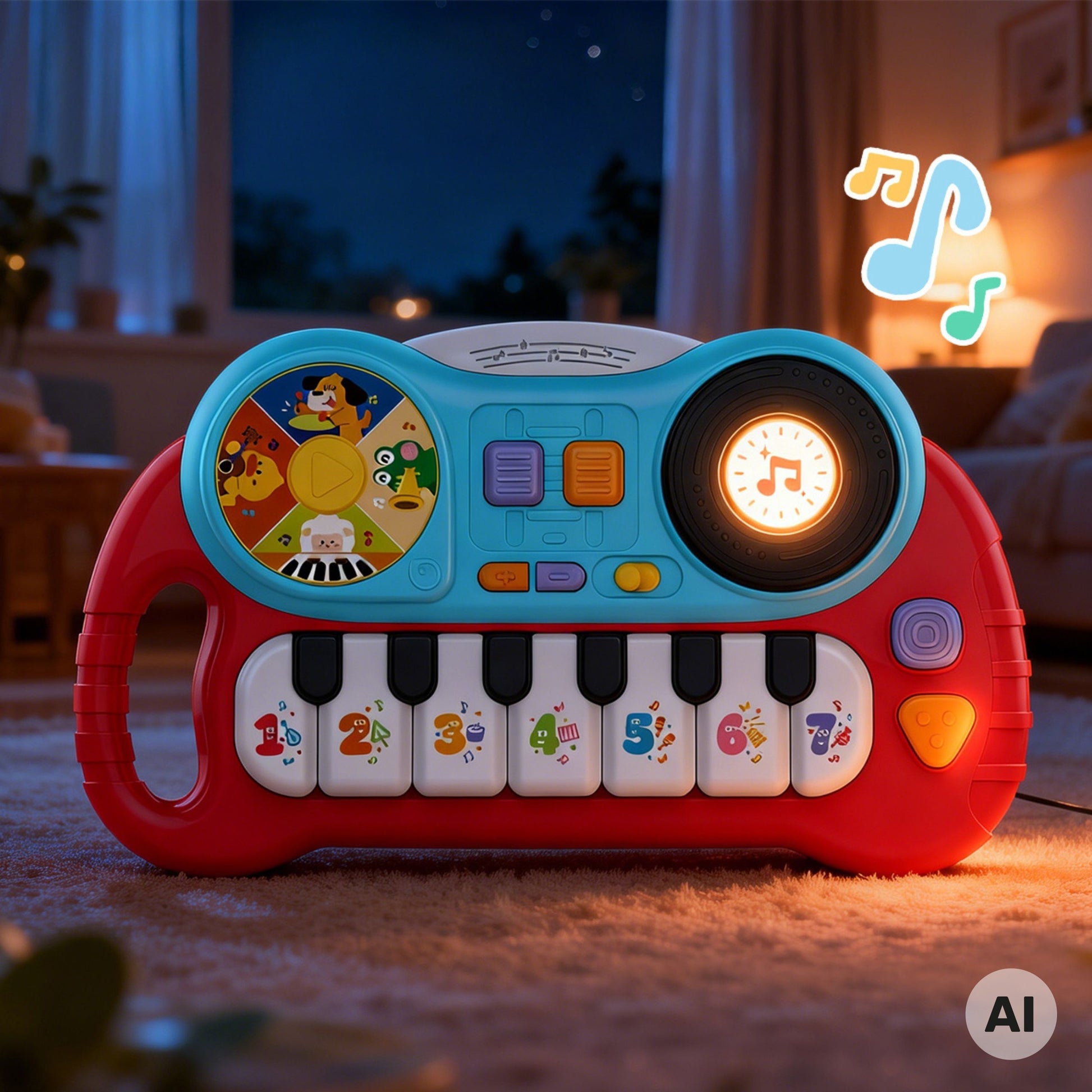 Woopie Baby Interaktyvus Pianinas Vaikams