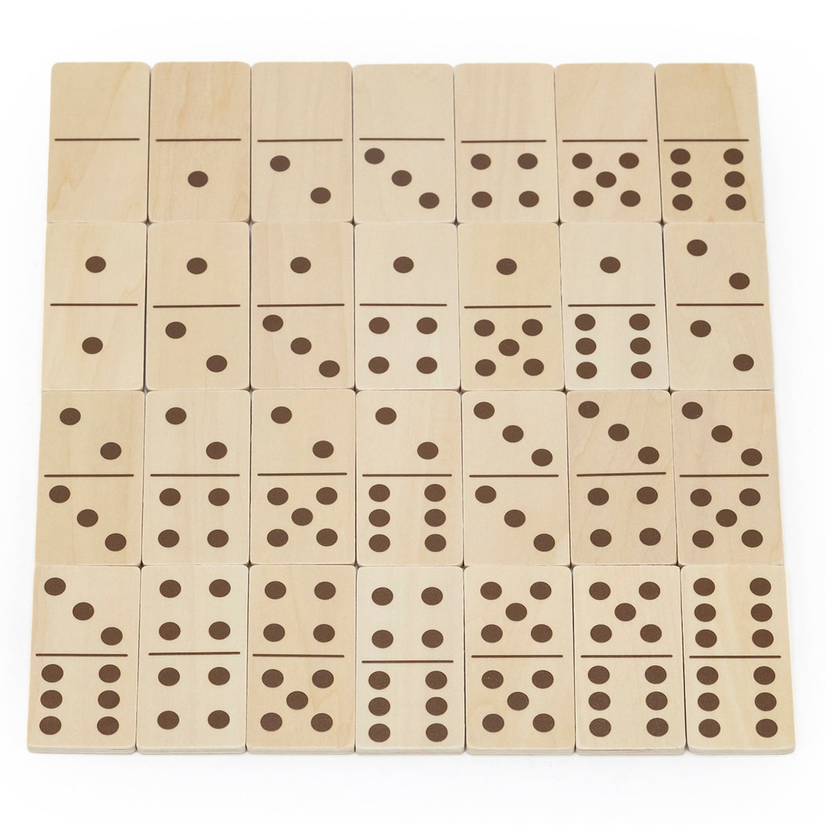 Viga domino detalės su taškais