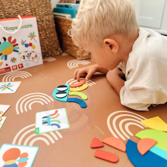 Woopie Green Montessori Raštų Dėlionė, 55 Dalys – 2 nuotrauka