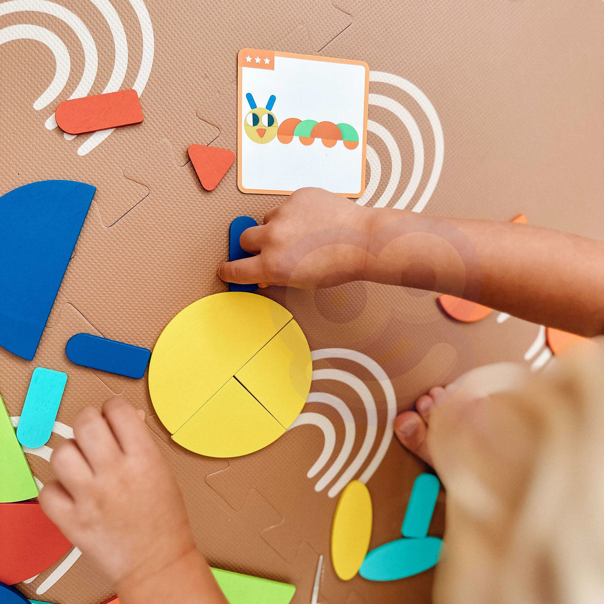 Woopie Green Montessori Raštų Dėlionė, 55 Dalys – 3 nuotrauka