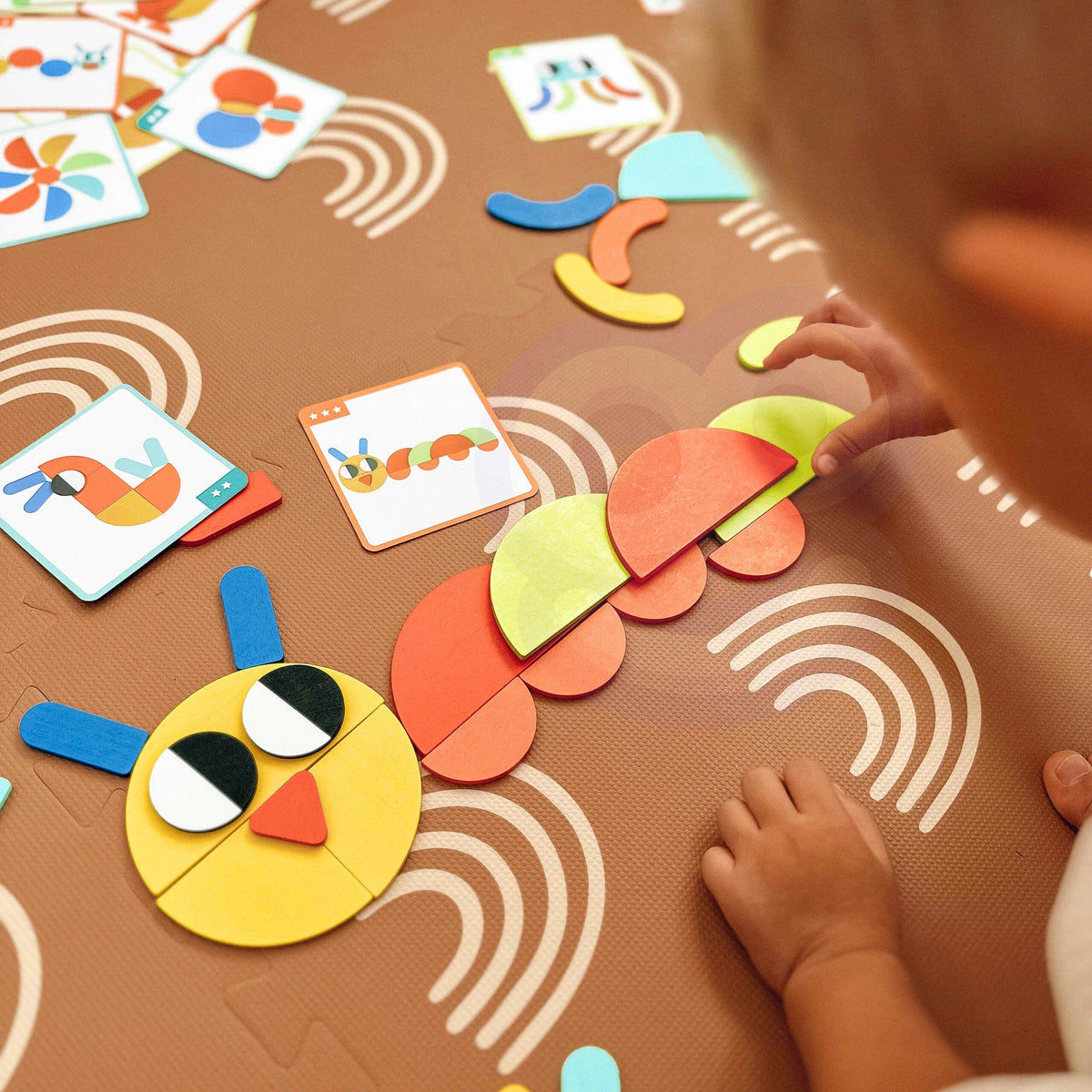 Woopie Green Montessori Raštų Dėlionė, 55 Dalys – 4 nuotrauka