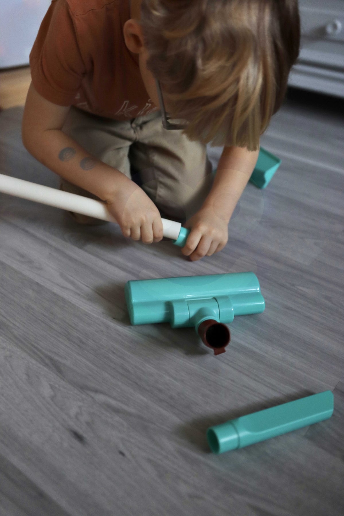 Woopie žaislinis dulkių siurblys „Dino“ 3in1 – nuotrauka 8