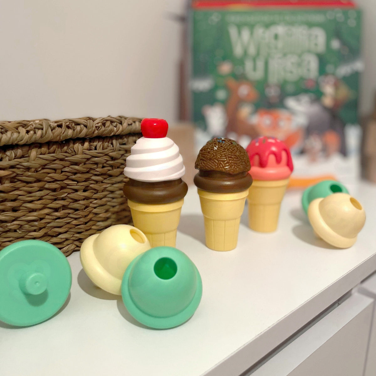 Woopie ledainės ir ledų gaminimo rinkinys, 15 dalių – nuotrauka 5