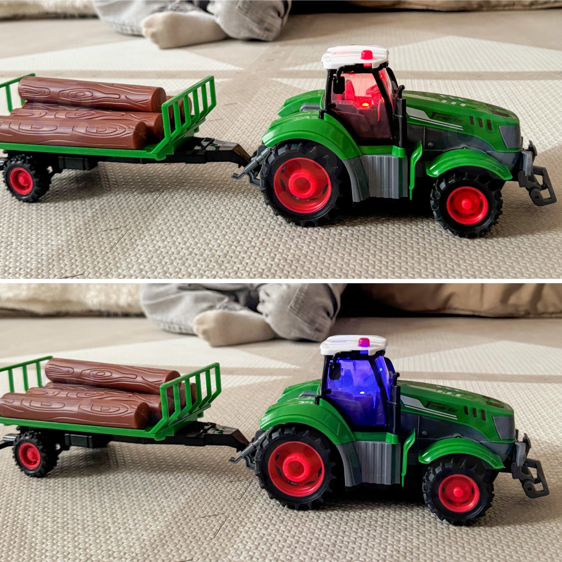 Woopie RC Traktorius Su Priekaba 1:24