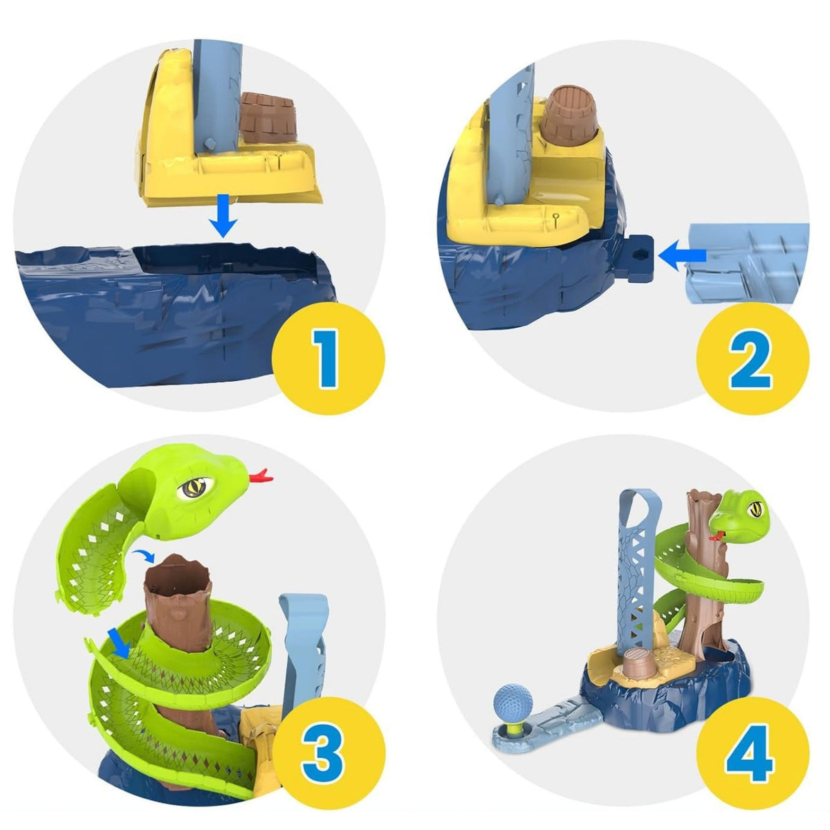 Woopie mini golfo rinkinys „Snake Golf“ – vaizdas 4