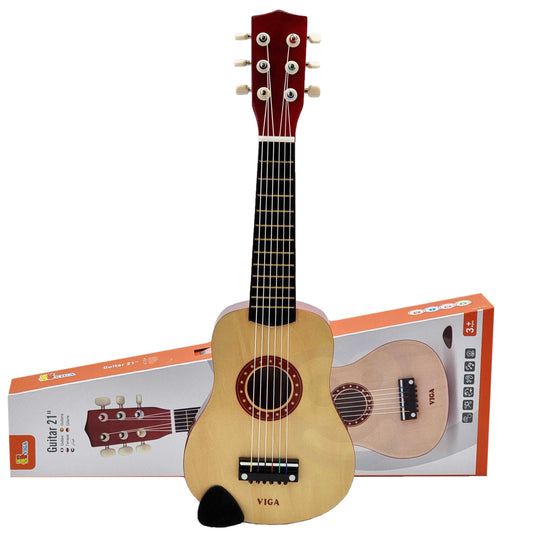 Viga medinė akustinė gitara vaikams, 21 colio – 1 nuotrauka