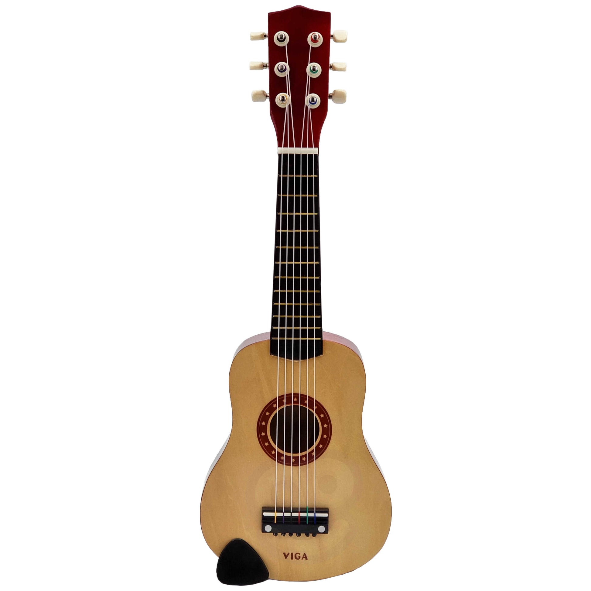 Viga medinė akustinė gitara vaikams, 21 colio – 3 nuotrauka
