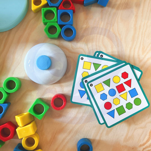 Woopie Montessori dinozauro formų derinimo žaidimas – nuotrauka 2