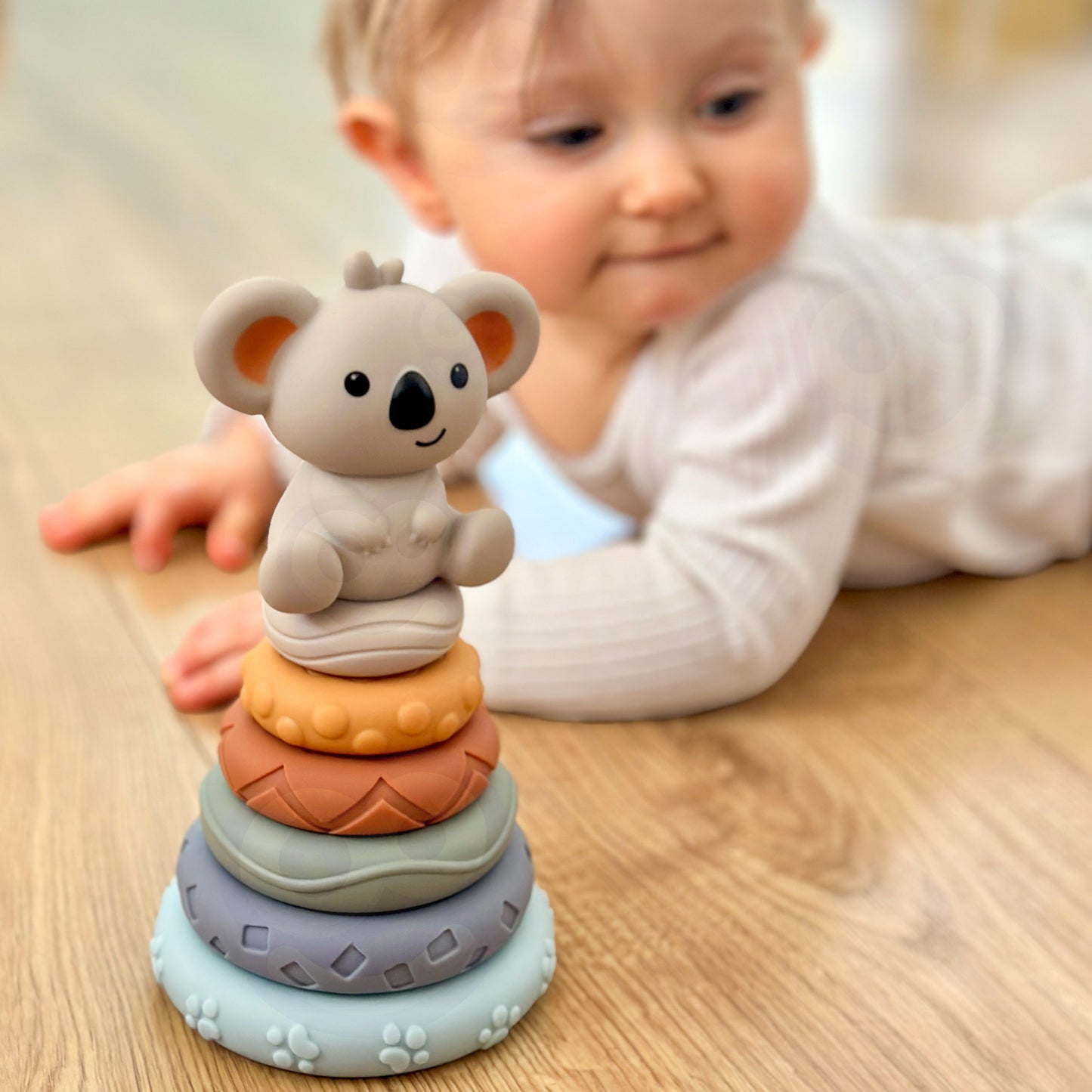 Woopie Baby Koala Piramidė-Kramtukas 2in1