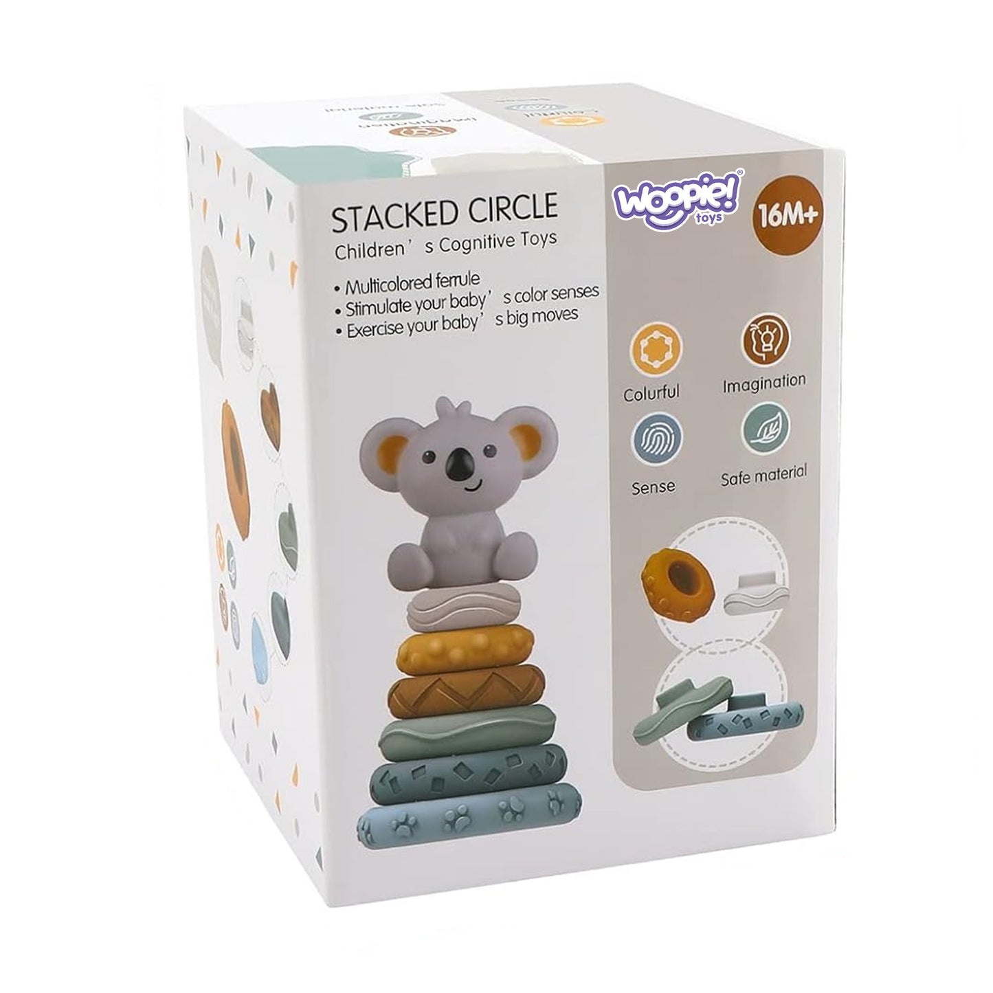 Woopie Baby Koala Piramidė-Kramtukas 2in1