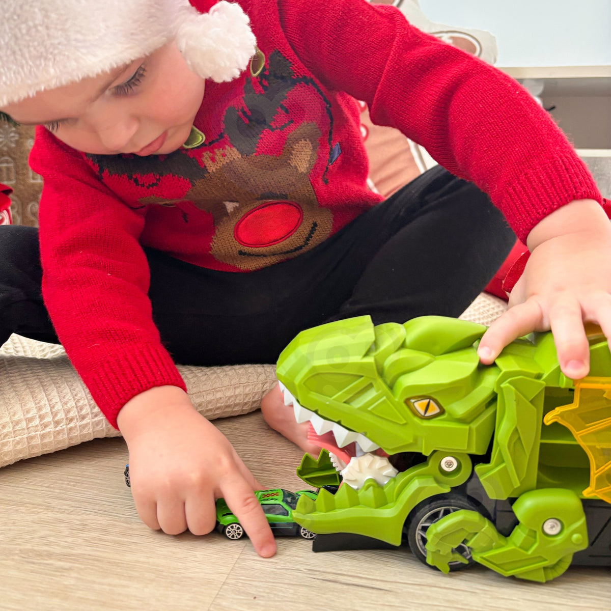 Woopie dinozauro sunkvežimis ir automobilių trasa, 13 dalių – 5