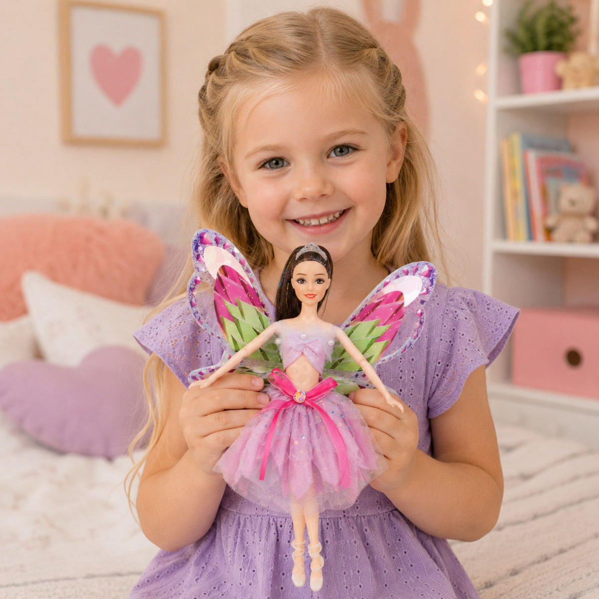 Woopie Royal Fėja Emi su Spalvingais Sparnais – 2 nuotrauka