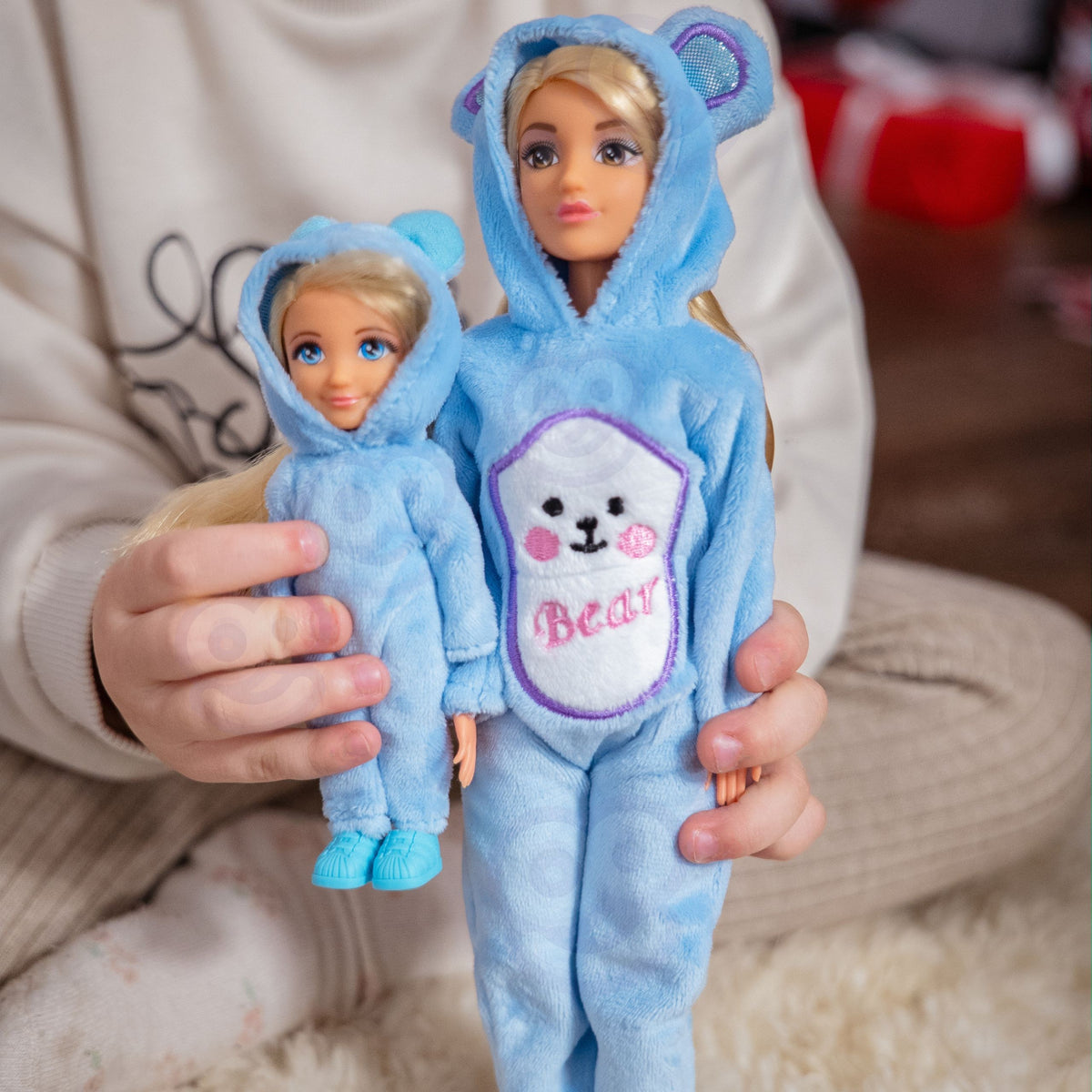 Woopie Royal 2 Lėlių Rinkinys su Meškiukų Kombinezonais – 2 nuotrauka