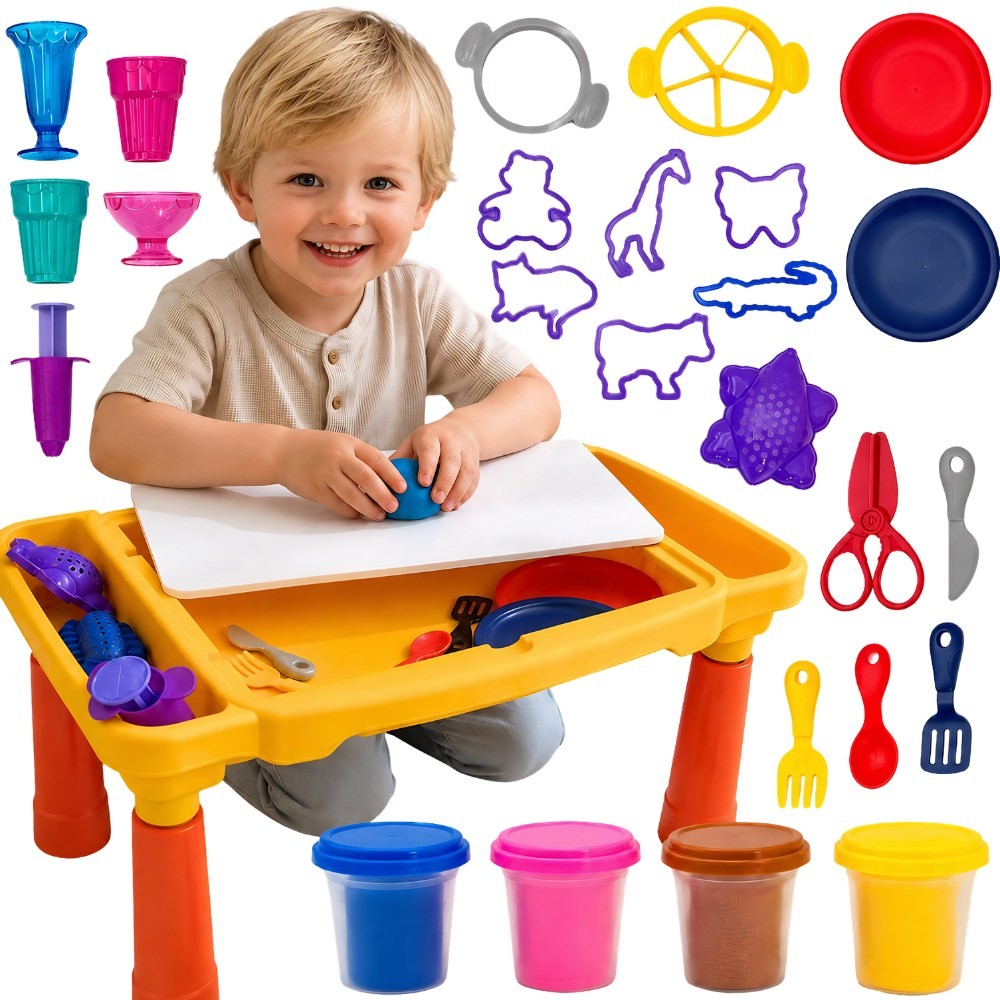 Woopie Kūrybinis Plastilino Staliukas, 40 Dalių