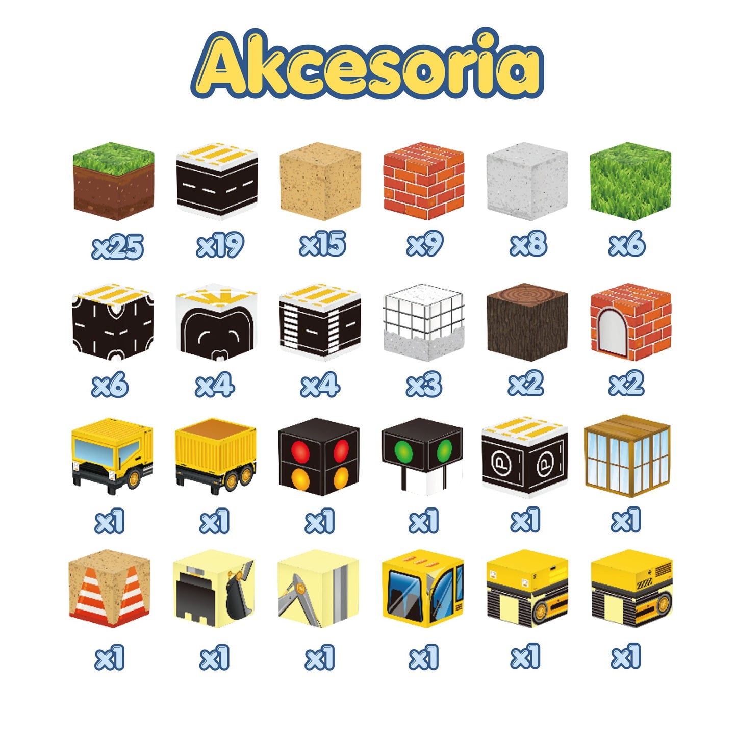 Woopie Magnetinių Kaladėlių Statybų Aikštelė, 115 Dalių