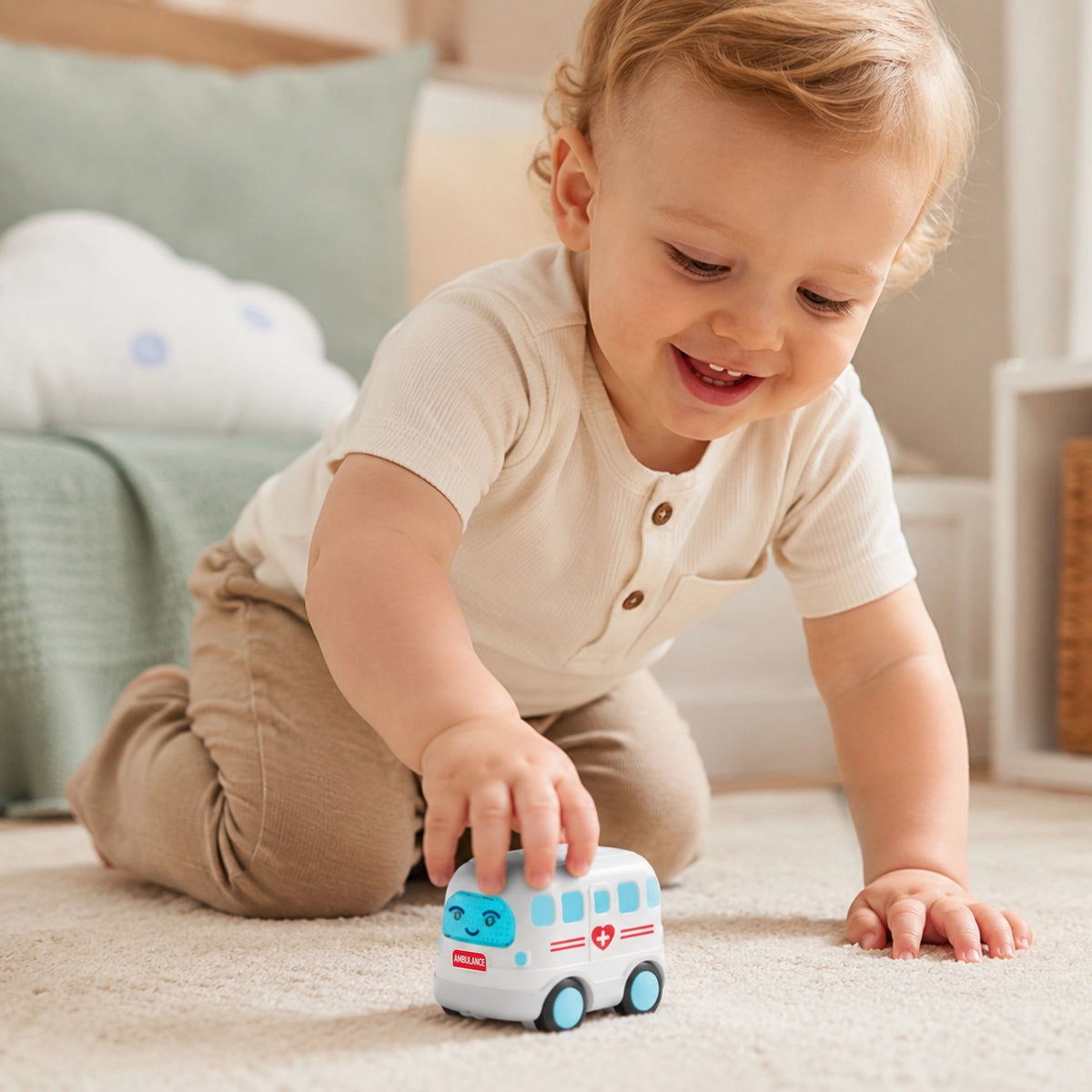 Woopie Baby interaktyvi greitosios pagalbos mašinėlė – 2