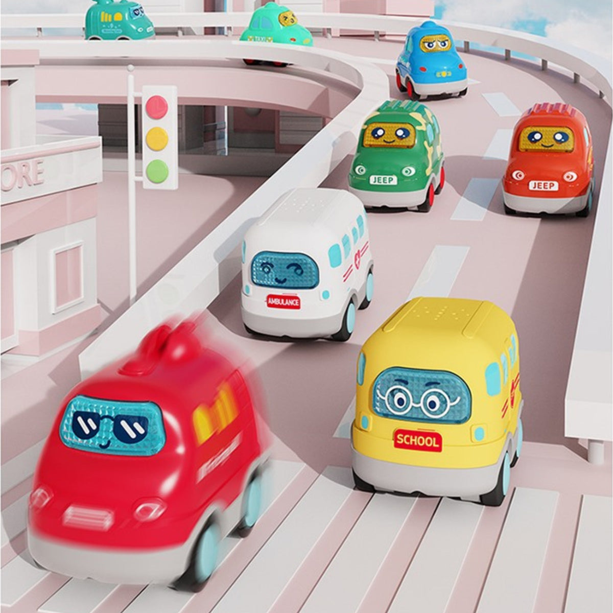 Woopie Baby interaktyvi greitosios pagalbos mašinėlė – 4