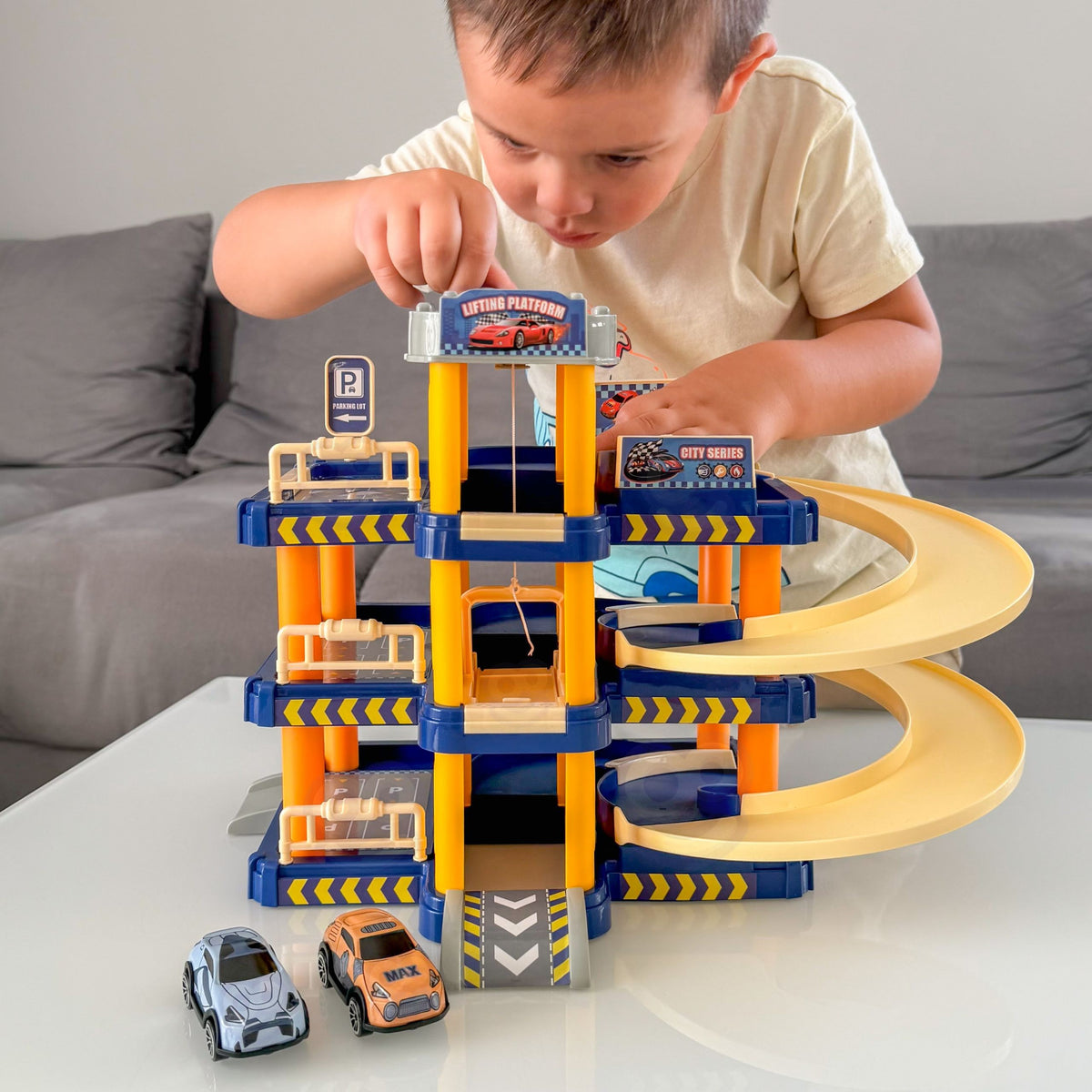Woopie daugiaaukštis automobilių garažas su liftu – 4