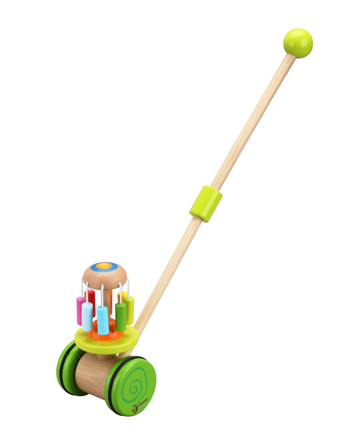 Classic World medinė stumiama karuselė – vaizdas 1
