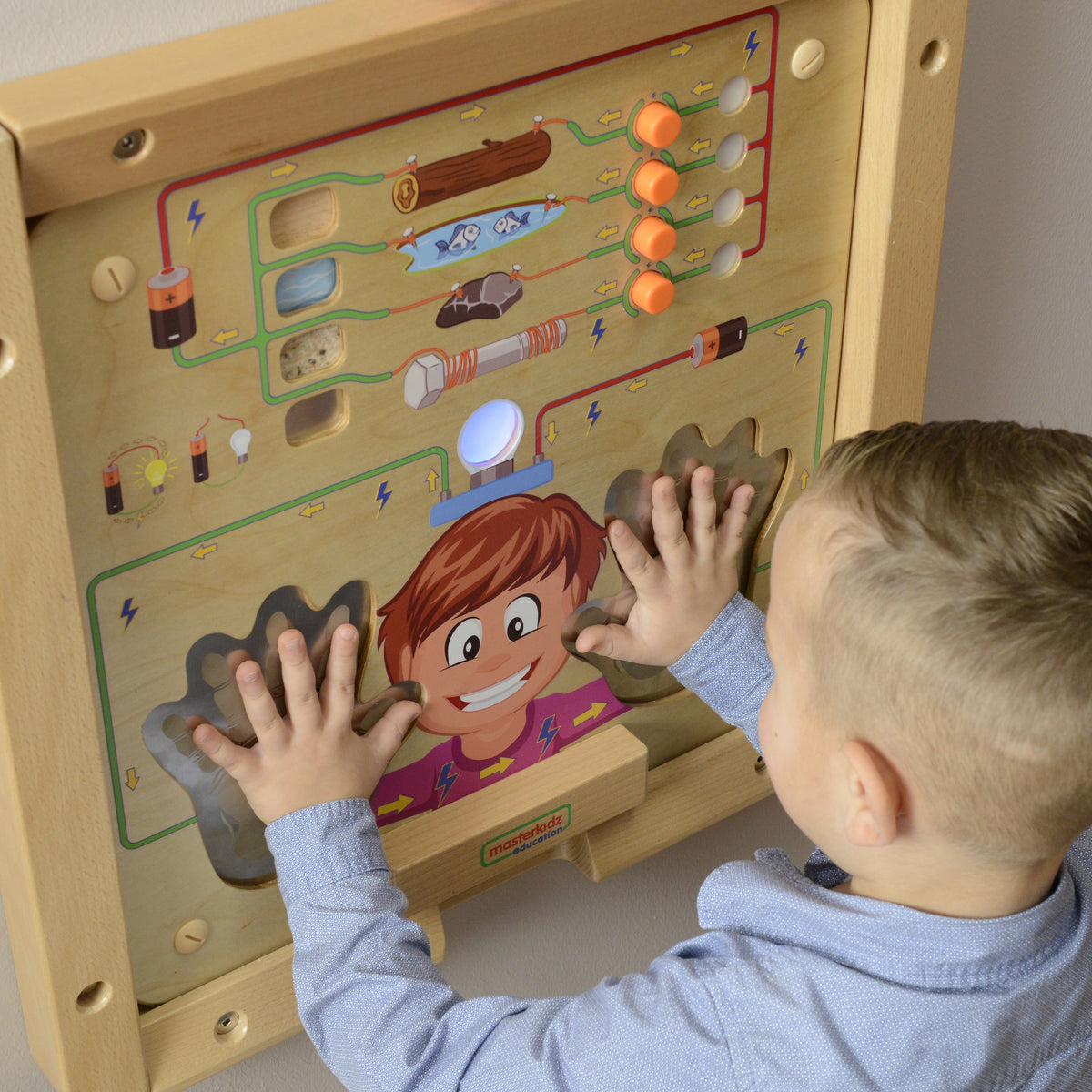 Masterkidz edukacinė lenta elektros laidumo bandymams – nuotrauka 2