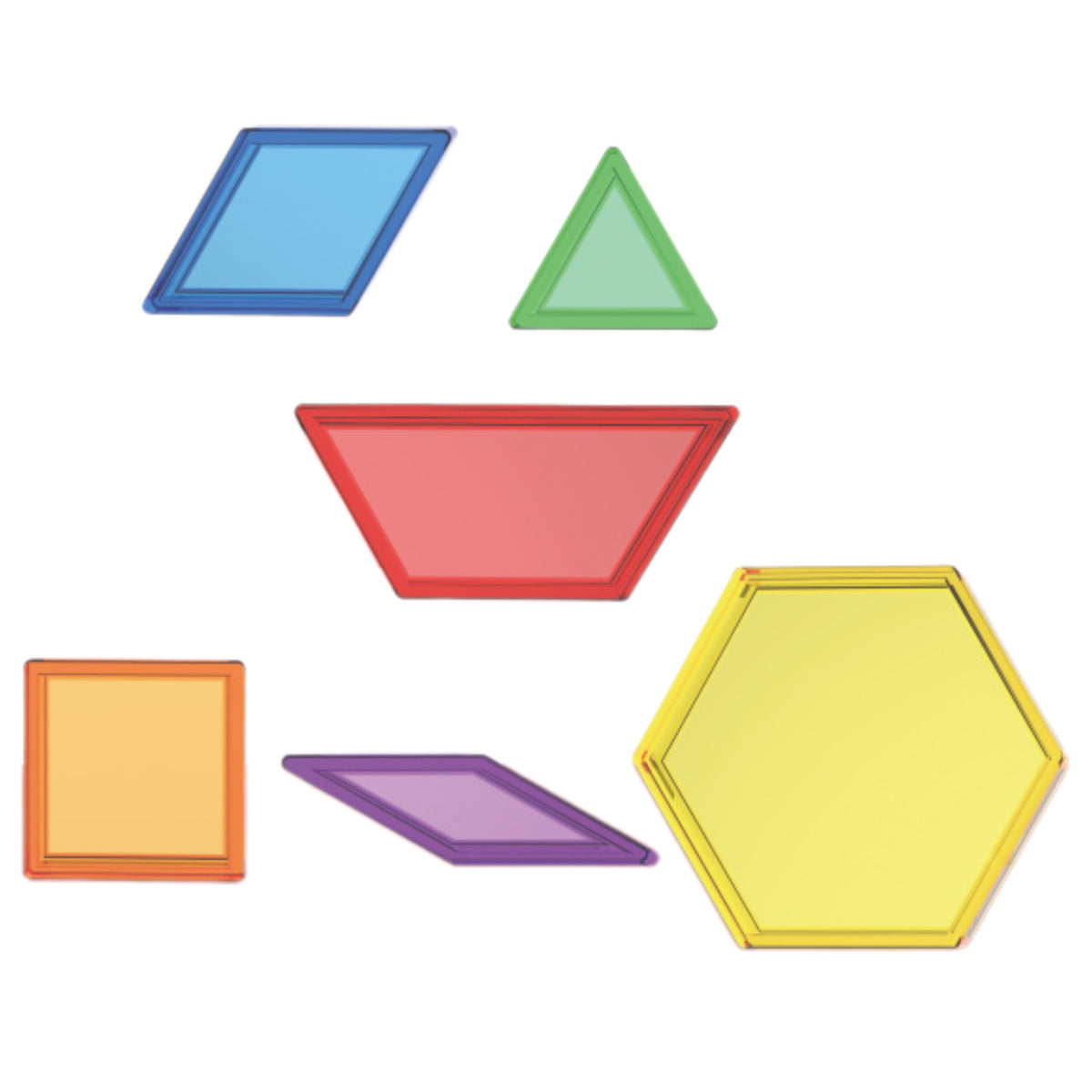Masterkidz geometrinių mozaikų rinkinys, 140 formų – nuotrauka 4