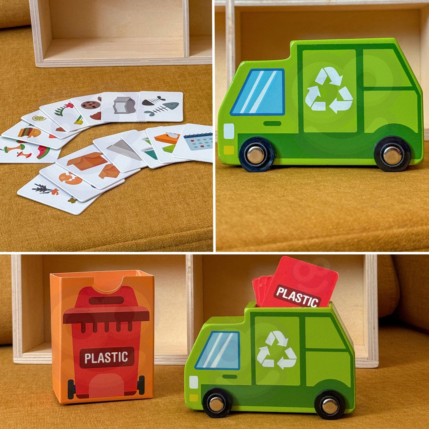 Tooky Toy Medinis Atliekų Rūšiavimo Centras – 5 nuotrauka