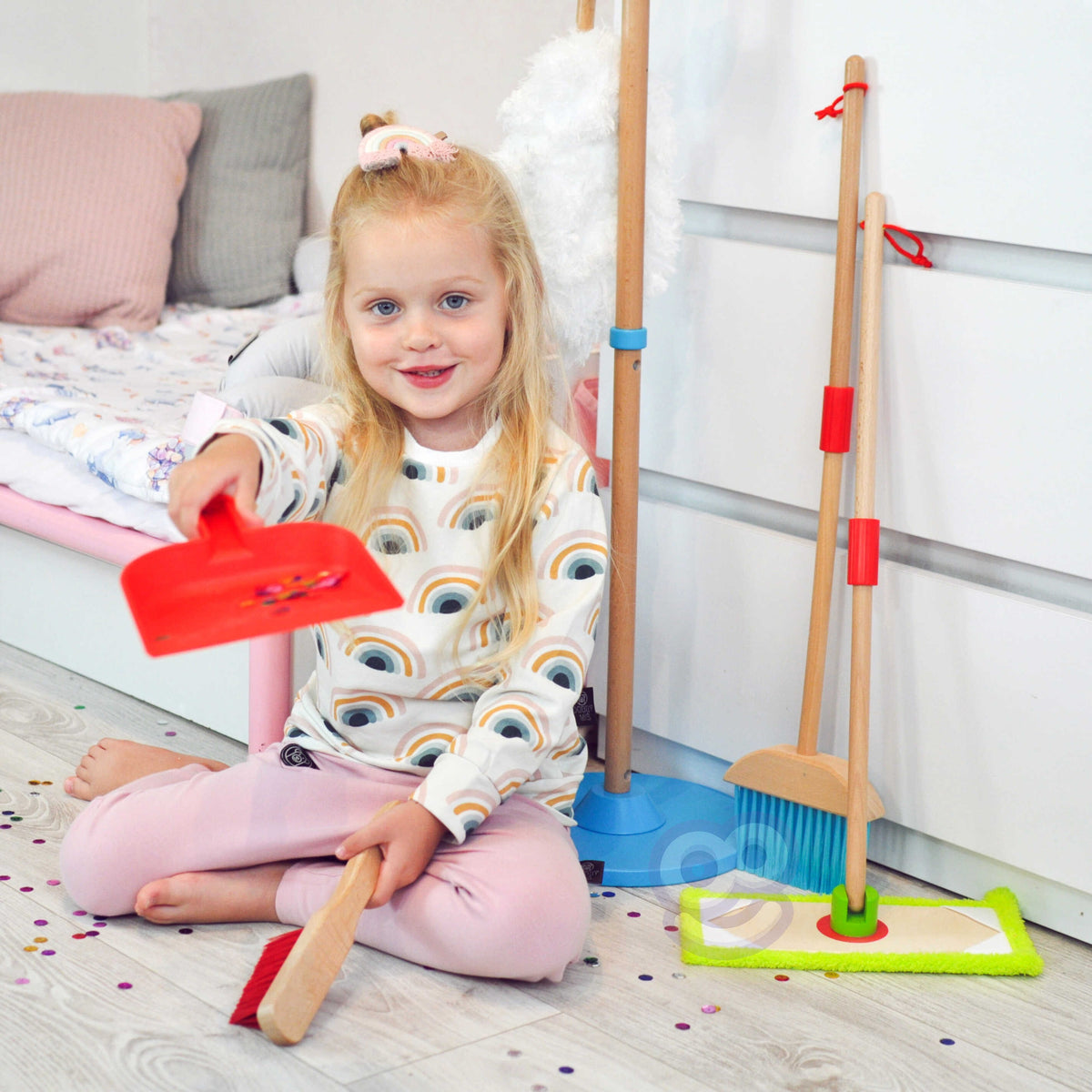 Tooky Toy medinis valymo rinkinys, 6 dalys – 4 nuotrauka