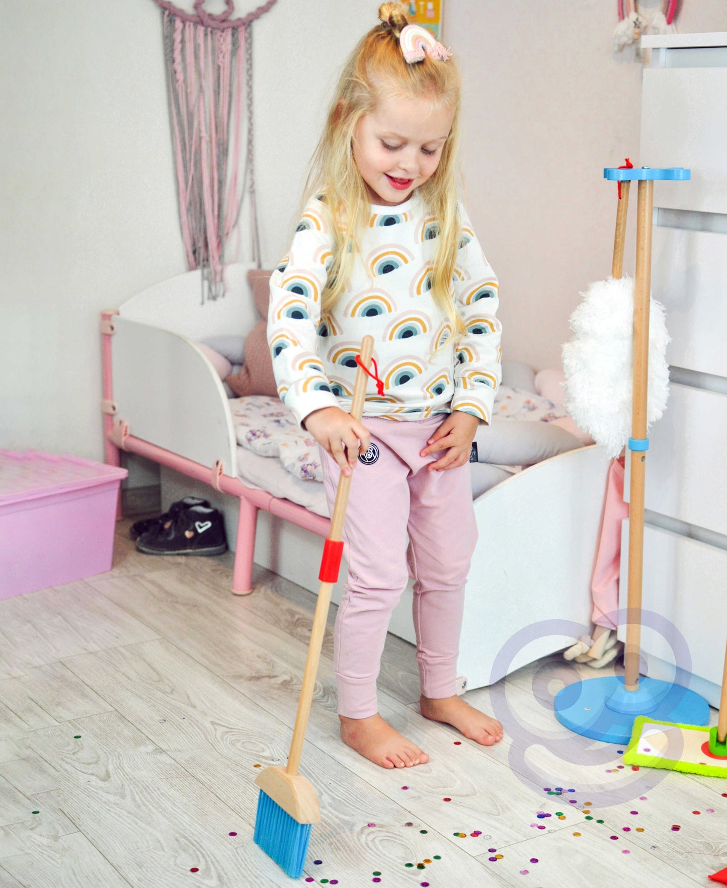 Tooky Toy medinis valymo rinkinys, 6 dalys – 5 nuotrauka