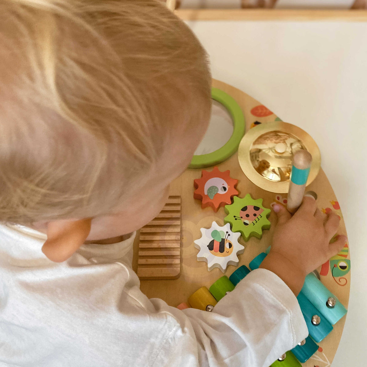 Tooky Toy medinis daugiafunkcis muzikos centras – 5 nuotrauka