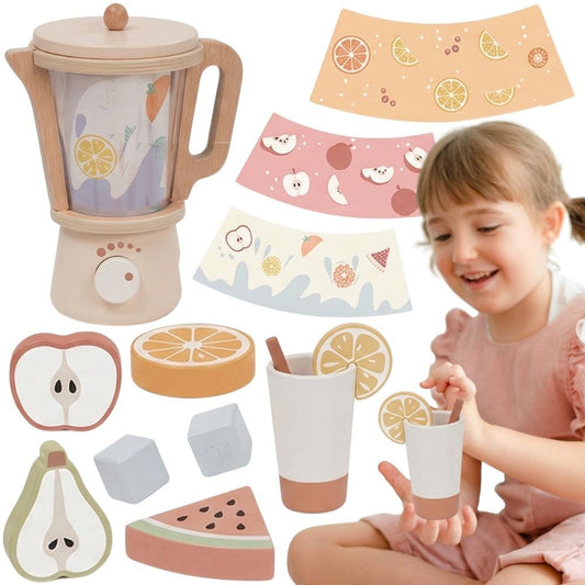 Tooky Toy medinis trintuvas su priedais, 18 dalių – 1 nuotrauka