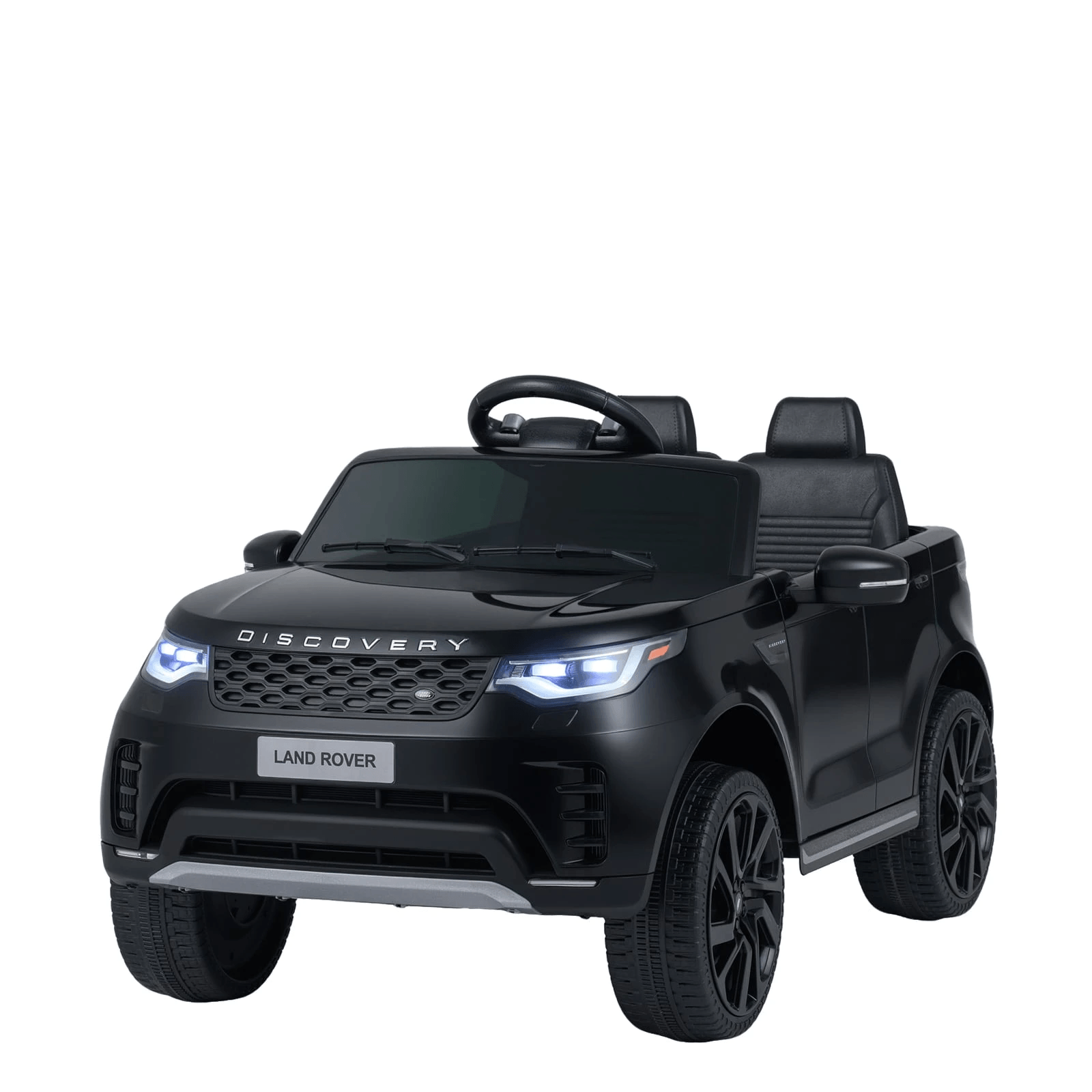 Licencijuotas Land Rover Elektrinis Automobilis Vaikams Su Nuotoliniu Valdymu Transporto Priemonės Juoda