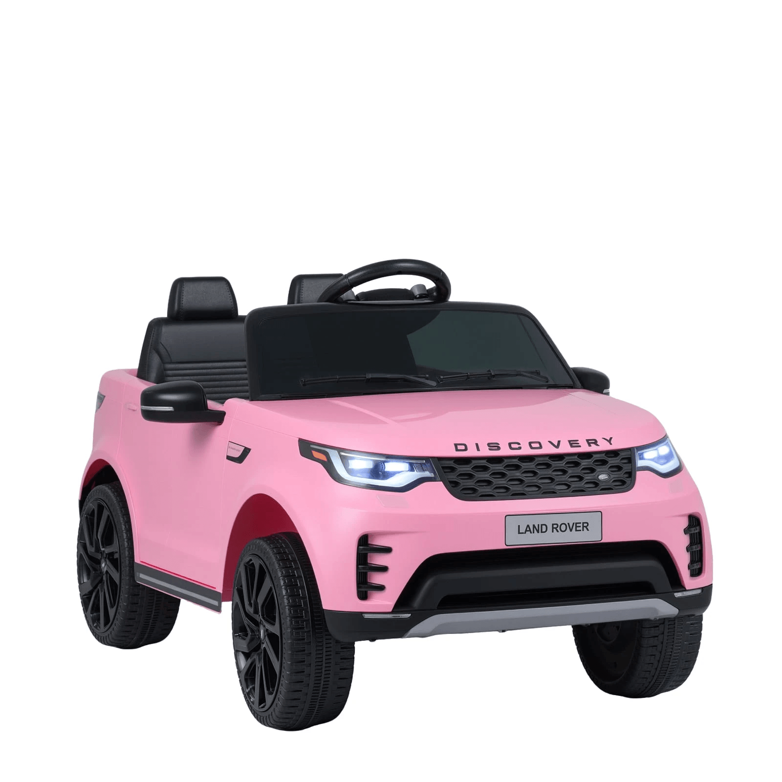 Licencijuotas Land Rover Elektrinis Automobilis Vaikams Su Nuotoliniu Valdymu Transporto Priemonės Rožinė