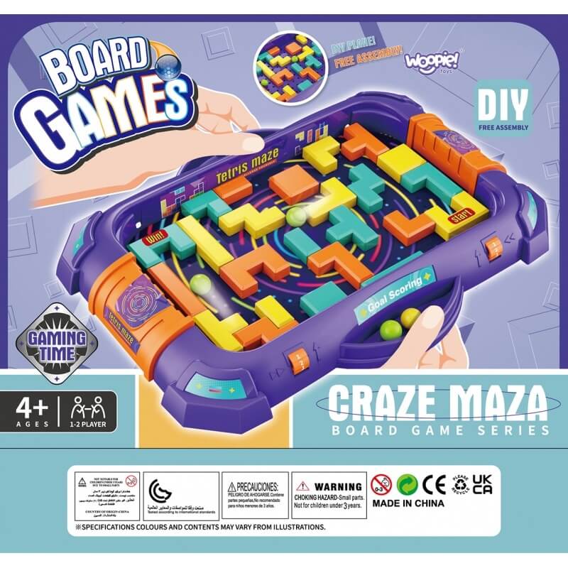 Loginis Žaidimas Flipper Craze Maze WOOPIE, Nuo 4 Metų Stalo Žaidimai