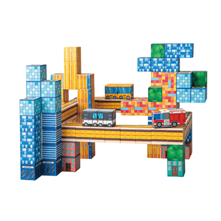 Magnetinės Kaladėlės 114 vnt. Vaikams nuo 3 m. Medinės Kaladėlės