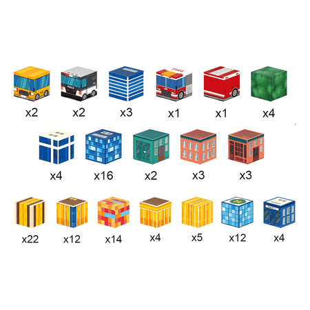 Magnetinės Kaladėlės 114 vnt. Vaikams nuo 3 m. Medinės Kaladėlės