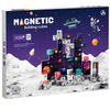 Magnetinės Konstrukcinės Kaladėlės Vaikams, 133 Dalys Magnetinės kaladėlės