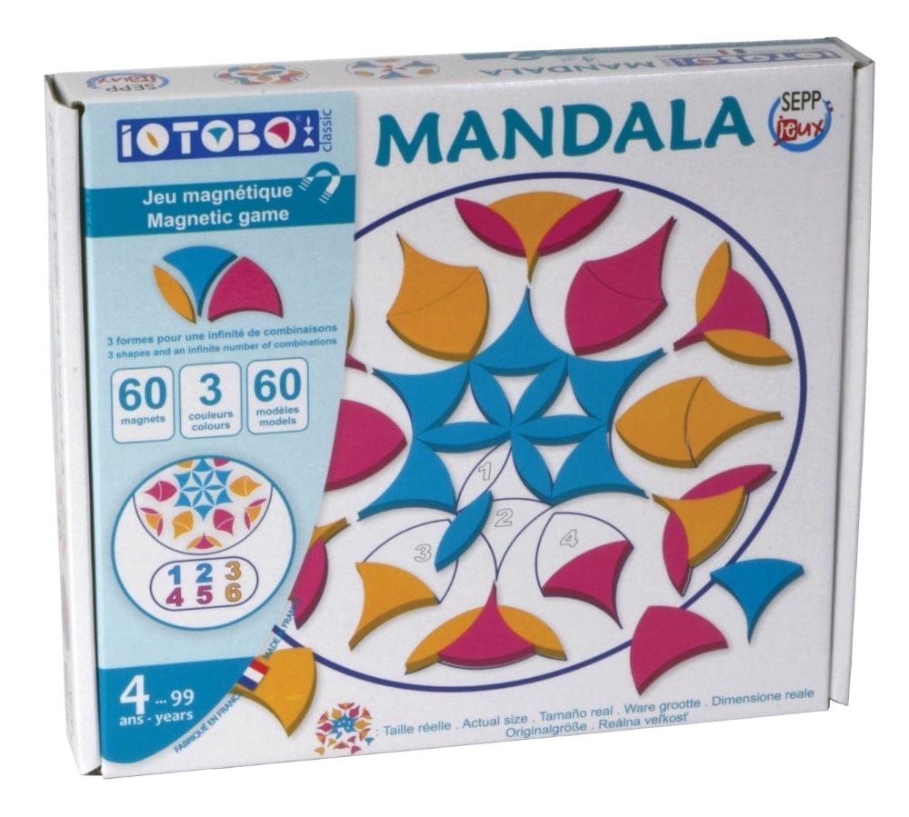 Magnetinis žaidimas Mandala, 4-99 Žaislai Magnetiniai