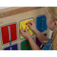 Masterkidz Medinė Mokomoji Montessori Veiklos Lenta Sagos Užtrauktukai Užsegimai Montessori Veiklos Lentos
