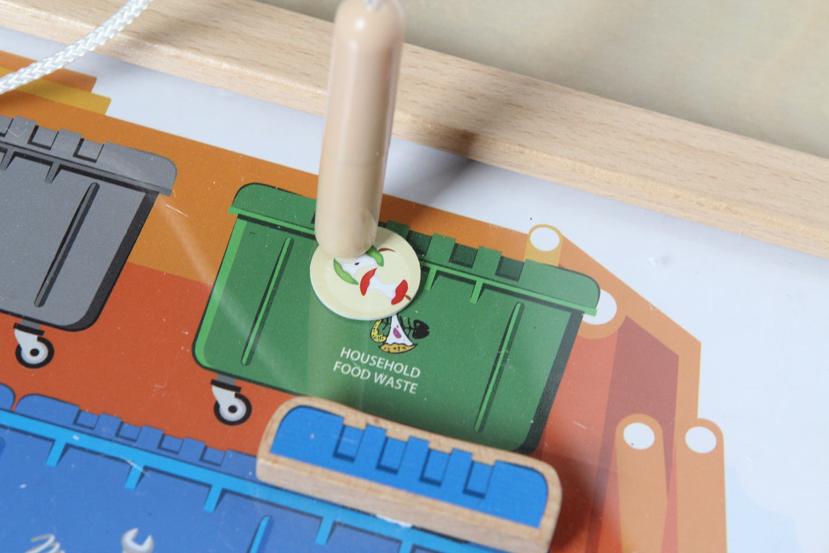 Masterkidz Montessori atliekų rūšiavimo edukacinė lenta – 4