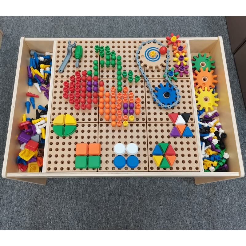 Masterkidz STEM Edukacinis Stalas Su Priedais Vaikams 3+ STEM Edukaciniai stalai