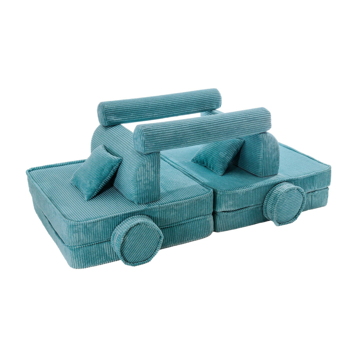 MeowBaby Aesthetic Premium Modulinė Sofa Vaikams 160 cm Modulinės sofos