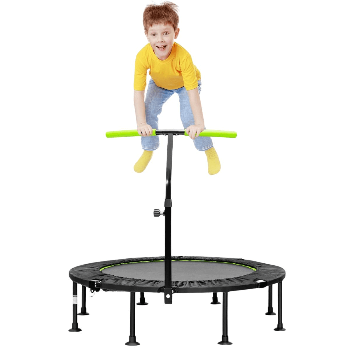 Mini Sulankstomas Batutas Su Rankena Vaikams Ir Suaugusiems 117 cm Batutai