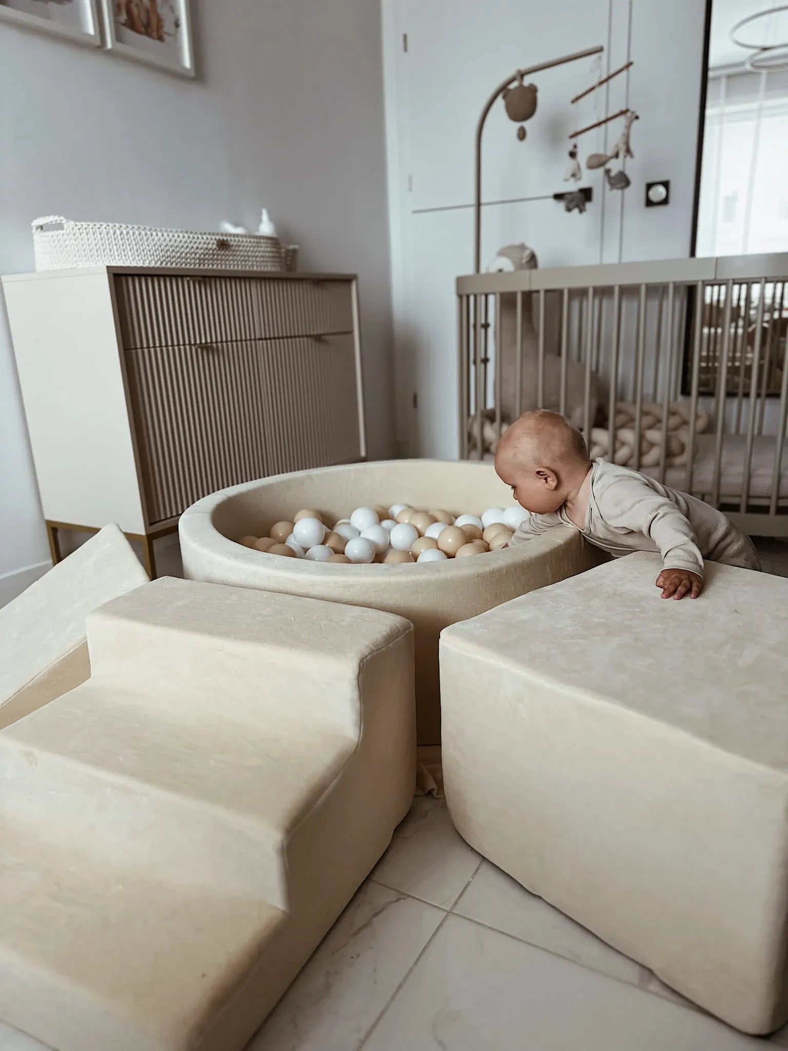 Minkšta 3 Dalių Velvet Žaidimų Aikštelė Vaikams Minkštos Žaidimų Aikštelės