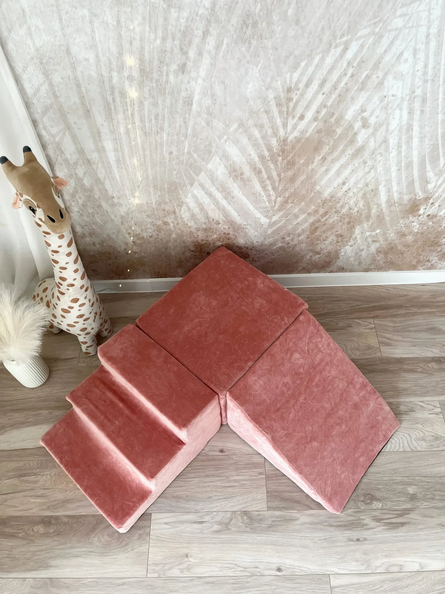 Minkšta 3 Dalių Velvet Žaidimų Aikštelė Vaikams Minkštos Žaidimų Aikštelės