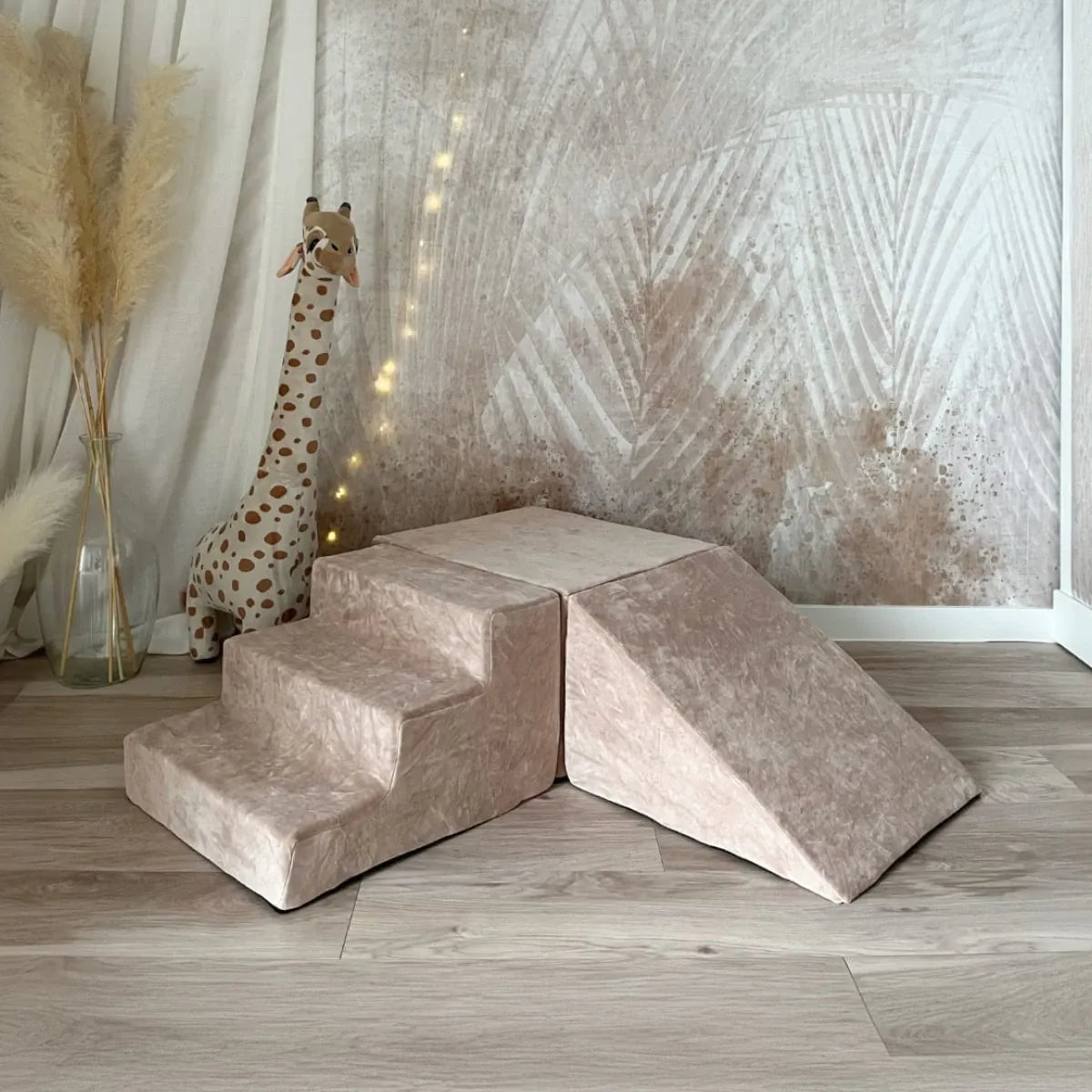 Minkšta 3 Dalių Velvet Žaidimų Aikštelė Vaikams Minkštos Žaidimų Aikštelės