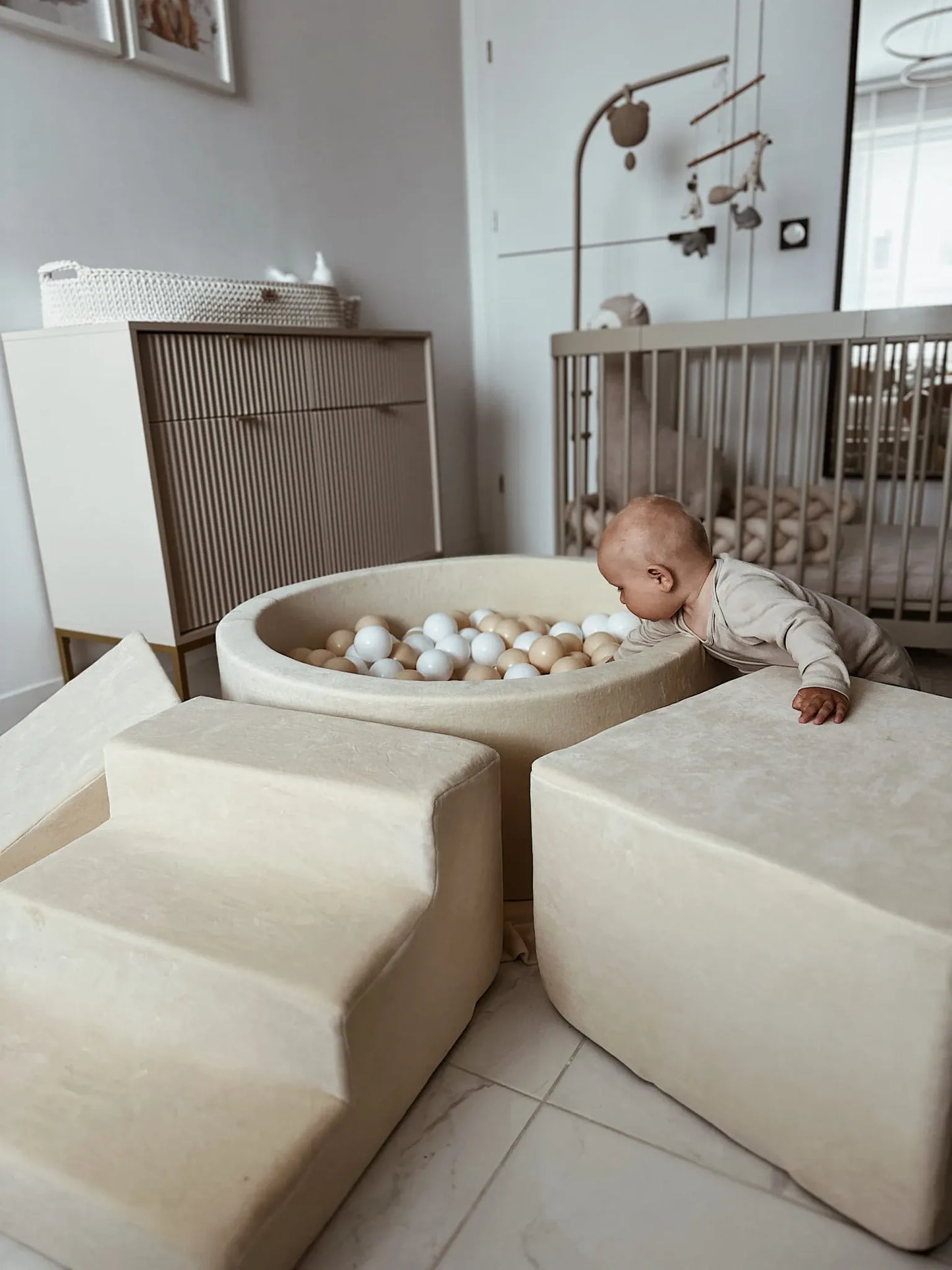 Minkšta 3 Dalių Velvet Žaidimų Aikštelė Vaikams Minkštos Žaidimų Aikštelės