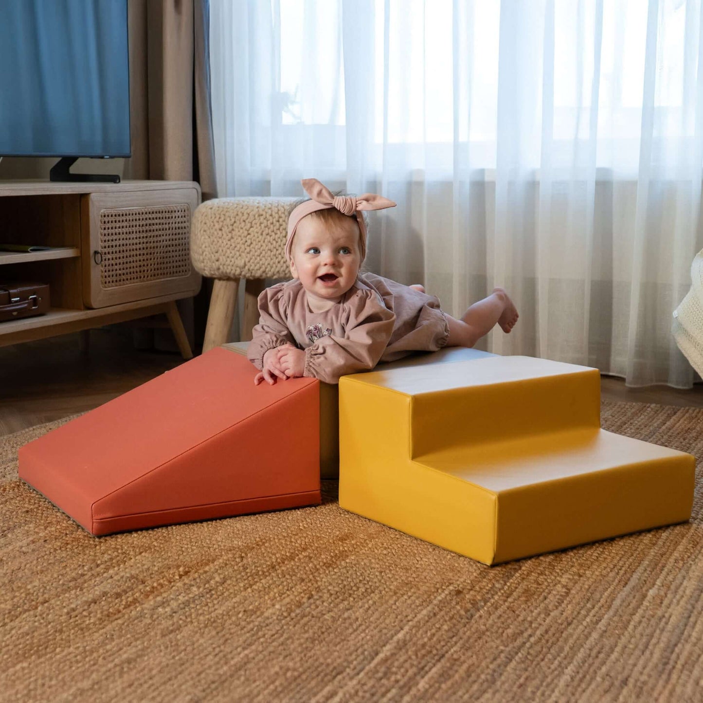 Minkšta Žaidimų Aikštelė Mini SET 27 Minkšti Blokai Vaikams 40 x 120 cm Minkštos Žaidimų Aikštelės