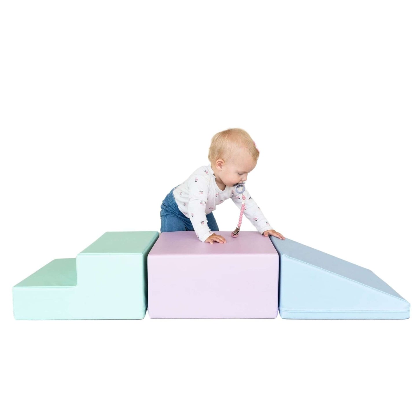 Minkšta Žaidimų Aikštelė Mini SET 27 Minkšti Blokai Vaikams 40 x 120 cm Minkštos Žaidimų Aikštelės 3