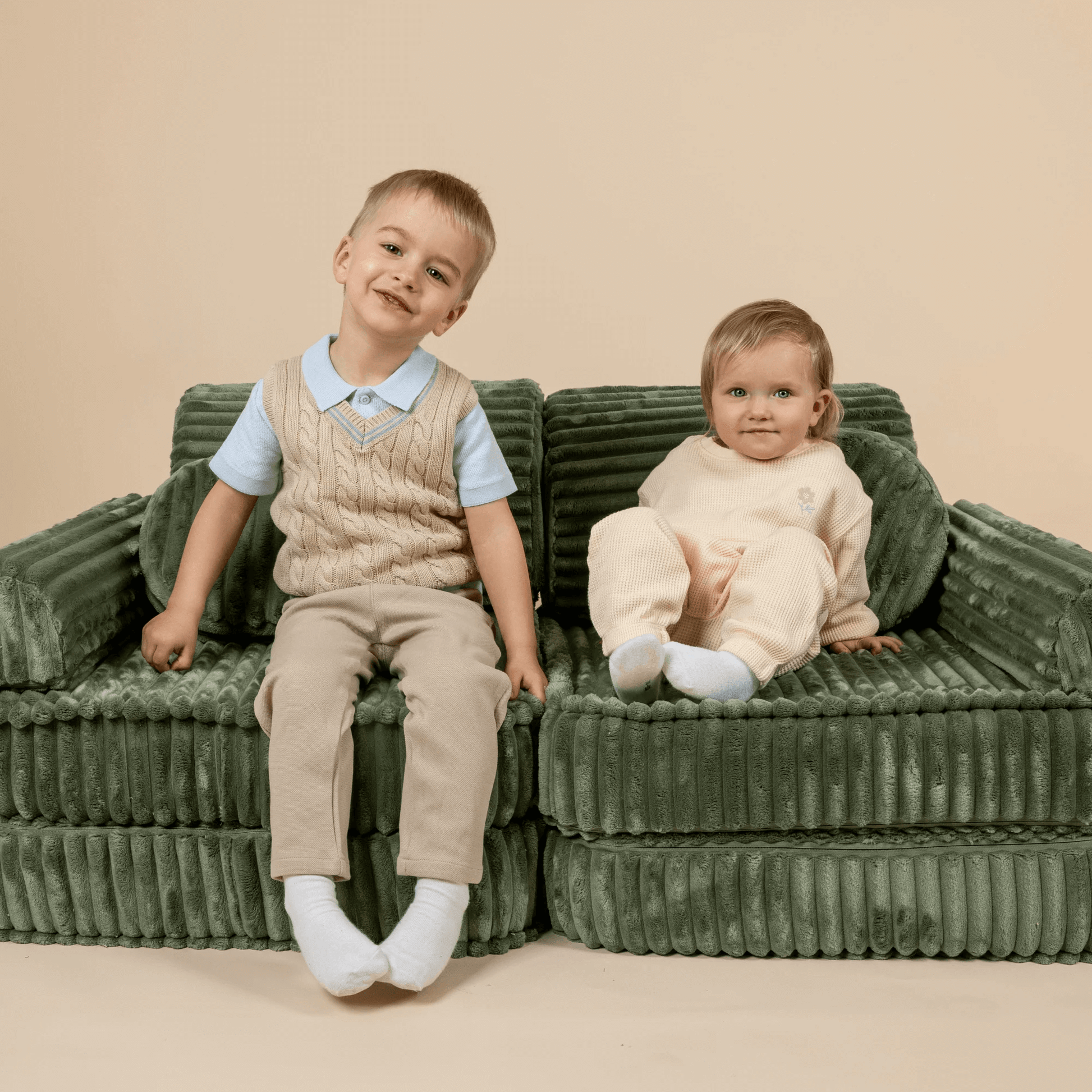 Modulinė Vaikiška Sofa Max 12 Dalių Churros 120 × 60 cm, 8 Spalvos Modulinės sofos