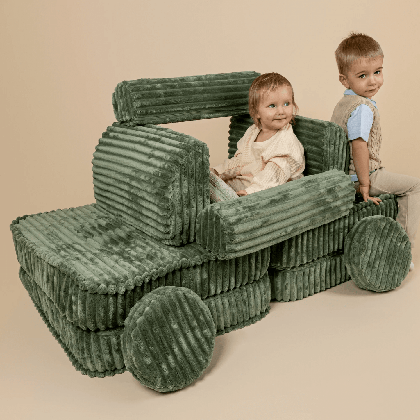 Modulinė Vaikiška Sofa Max 12 Dalių Churros 120 × 60 cm, 8 Spalvos Modulinės sofos